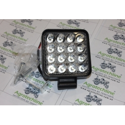 Фара квадратна LED 48w (широкий промінь) "міні"